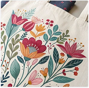 Custom tote bag